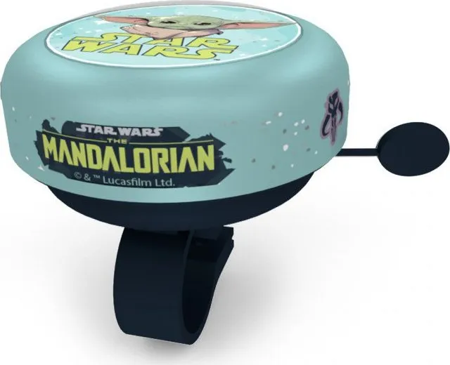 Šport a outdoor | Cyklistika | Cyklodoplnky | Zvončeky - Disney Mandalorian 55 mm Šport a outdoor | Cyklistika | Cyklodoplnky | Zvončeky - Disney Mandalorian 55 mm