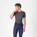 CASTELLI Cyklistické tričko s krátkym rukávom - MEDIO BASE LAYER - šedá CASTELLI Cyklistické tričko s krátkym rukávom - MEDIO BASE LAYER - šedá