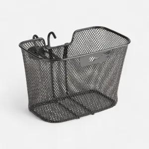 Športy > Cyklistika > Tašky, košíky a nosiče > Nosiče na batožinu a košíky na bicykle > Košíky na bicykle - Odnímateľný predný košík na detský 20 a 24-palcový bicykel čierny Športy > Cyklistika > Tašky, košíky a nosiče > Nosiče na batožinu a košíky na bicykle > Košíky na bicykle - Odnímateľný predný košík na detský 20 a 24-palcový bicykel čierny