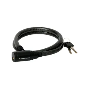 LONGUS zámok na bicykel - KLASIK 10/650mm - čierna LONGUS zámok na bicykel - KLASIK 10/650mm - čierna