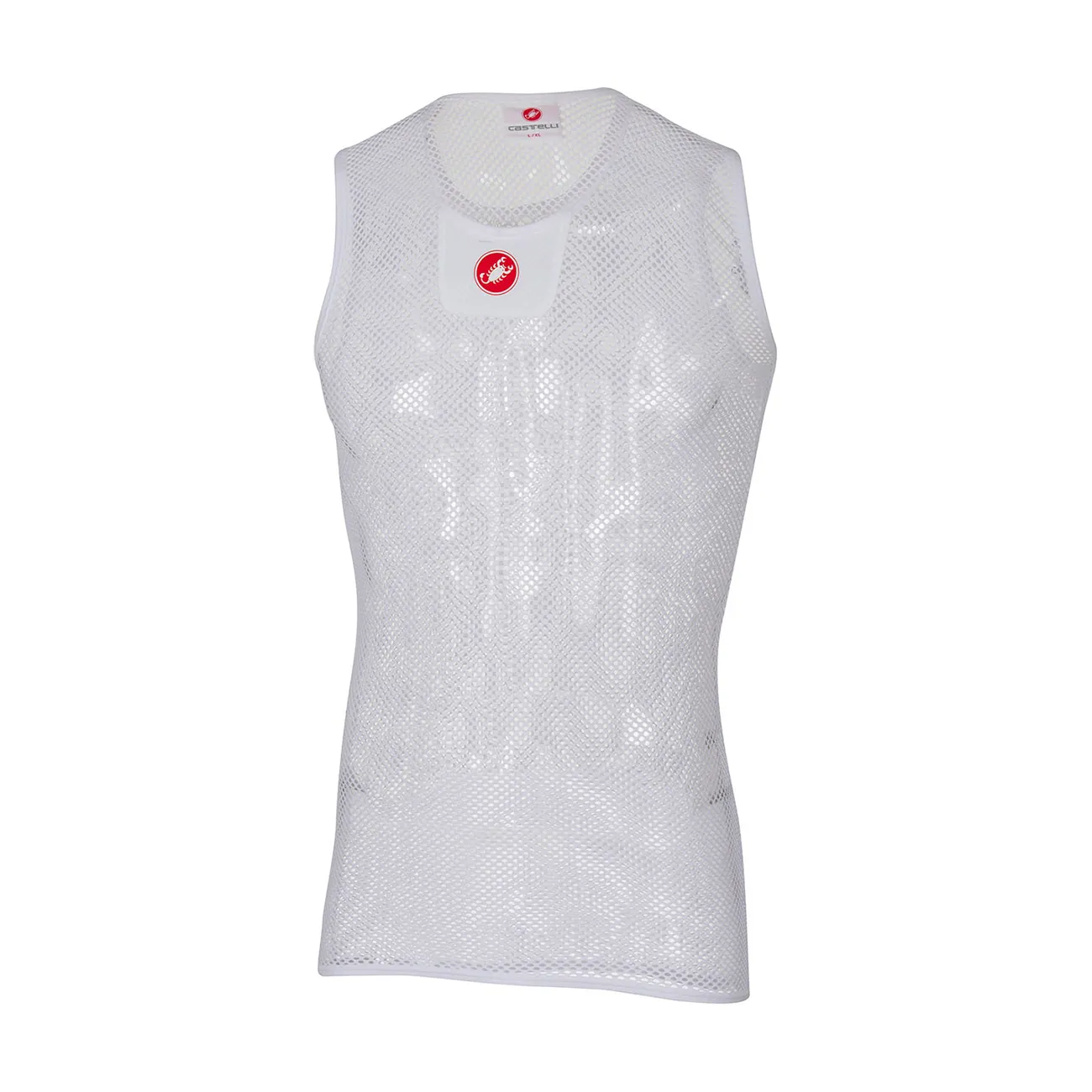 CASTELLI Cyklistické tričko bez rukávov - CORE MESH 3 - biela CASTELLI Cyklistické tričko bez rukávov - CORE MESH 3 - biela