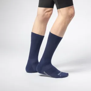 ALÉ Cyklistické ponožky klasické - ACCESSORI THERMO 2.0 - modrá ALÉ Cyklistické ponožky klasické - ACCESSORI THERMO 2.0 - modrá