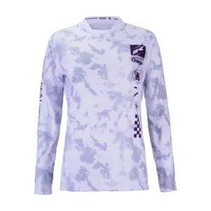 KENNY Cyklistický dres s dlhým rukávom letný - CHARGER W 24 - biela KENNY Cyklistický dres s dlhým rukávom letný - CHARGER W 24 - biela