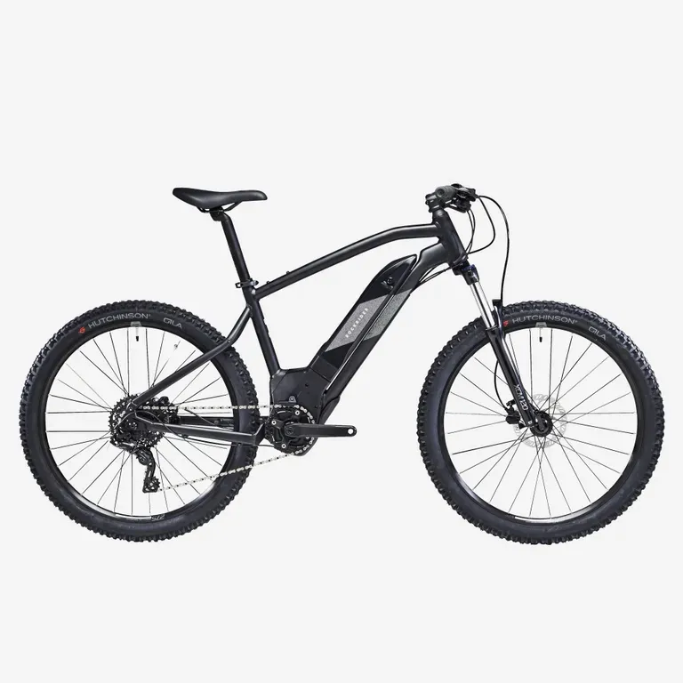 Športy > Cyklistika > Bicykle > Horské bicykle > Hardtail horské bicykle - Horský elektrobicykel E-ST 500 27,5" čierny Športy > Cyklistika > Bicykle > Horské bicykle > Hardtail horské bicykle - Horský elektrobicykel E-ST 500 27,5" čierny