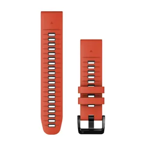 GARMIN remienok - QUICKFIT 22 - červená/čierna GARMIN remienok - QUICKFIT 22 - červená/čierna
