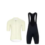 HOLOKOLO Cyklistický krátky dres a krátke nohavice - ELEVATE - čierna/ivory HOLOKOLO Cyklistický krátky dres a krátke nohavice - ELEVATE - čierna/ivory