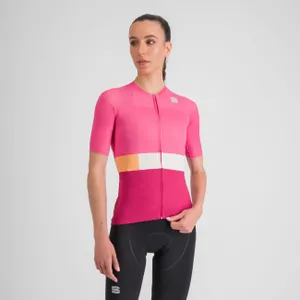 SPORTFUL Cyklistický dres s krátkym rukávom - SNAP W - cyklamenová SPORTFUL Cyklistický dres s krátkym rukávom - SNAP W - cyklamenová