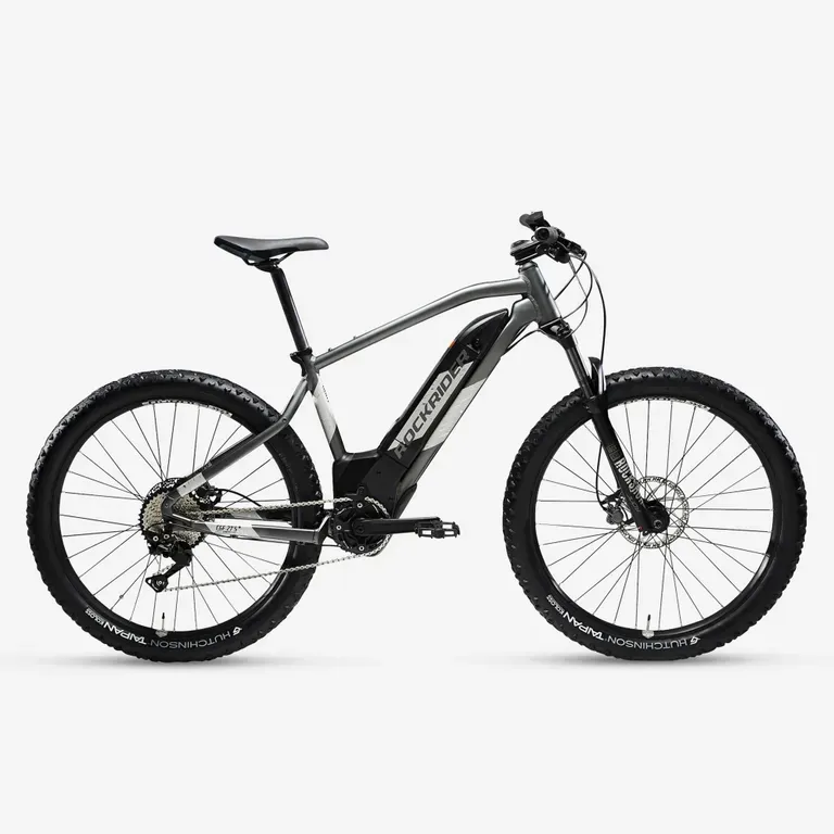 Horský bicykel - Horský elektrobicykel E-ST 900 27%275" sivý Horský bicykel - Horský elektrobicykel E-ST 900 27%275" sivý