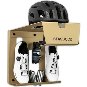 Šport a outdoor | Cyklistika | Cyklodoplnky | Stojany a držiaky | Interiérové držiaky - Stasdock Držiak na bicykel na stenu New Gold Šport a outdoor | Cyklistika | Cyklodoplnky | Stojany a držiaky | Interiérové držiaky - Stasdock Držiak na bicykel na stenu New Gold