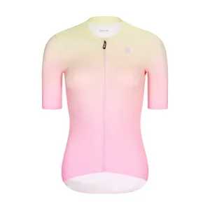 RIVANELLE Cyklistický dres s krátkym rukávom - ELEVATE - ružová/viacfarebná RIVANELLE Cyklistický dres s krátkym rukávom - ELEVATE - ružová/viacfarebná