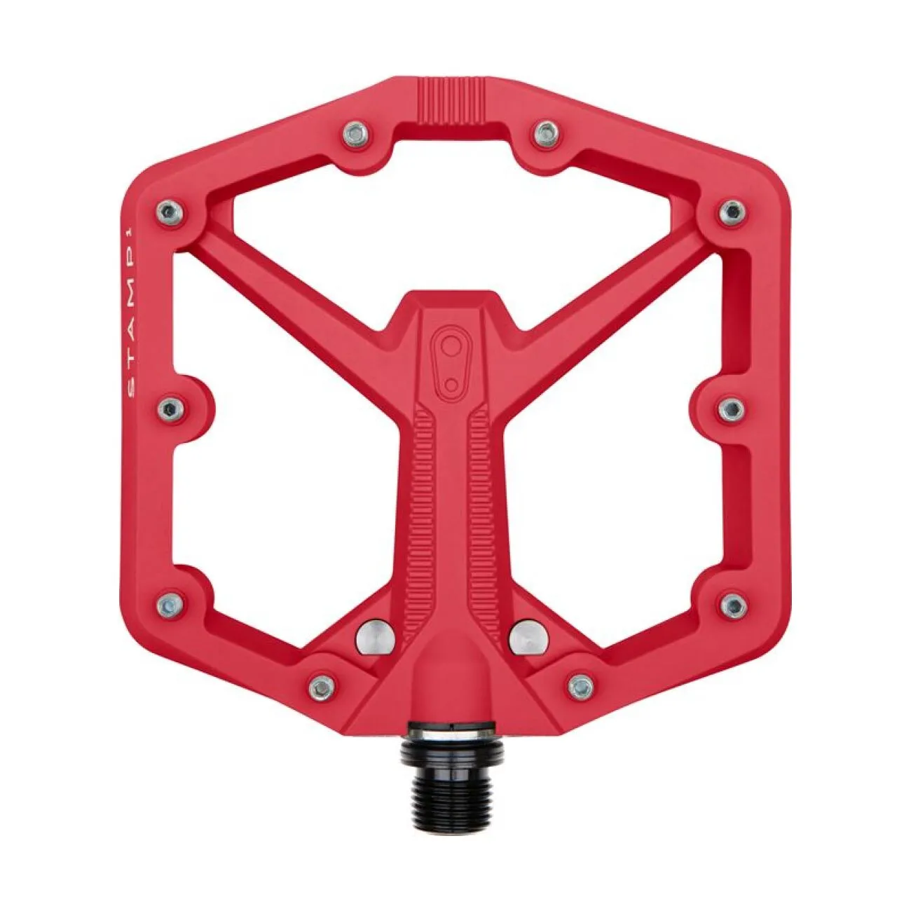 CRANKBROTHERS pedále - STAMP 1 LARGE - červená CRANKBROTHERS pedále - STAMP 1 LARGE - červená