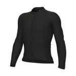 ALÉ Cyklistický dres s dlhým rukávom letný - COLOR BLOCK PRAGMA - čierna ALÉ Cyklistický dres s dlhým rukávom letný - COLOR BLOCK PRAGMA - čierna
