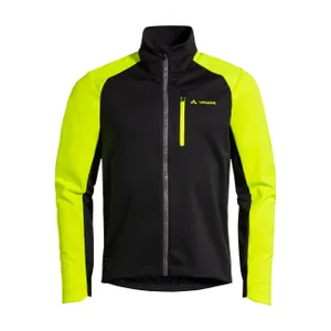 VAUDE Cyklistická vetruodolná bunda - POSTA SOFTSHELL VI - žltá/čierna VAUDE Cyklistická vetruodolná bunda - POSTA SOFTSHELL VI - žltá/čierna