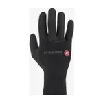 CASTELLI Cyklistické rukavice dlhoprsté - DILUVIO ONE - čierna CASTELLI Cyklistické rukavice dlhoprsté - DILUVIO ONE - čierna