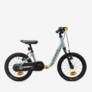 Detský bicykel - Detský bicykel s odrážadlom 2v1 Discover 900 3-5 rokov 14-palcový zelený Detský bicykel - Detský bicykel s odrážadlom 2v1 Discover 900 3-5 rokov 14-palcový zelený