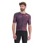 Pánsky cyklistický dres s krátkym rukávom SPORTFUL Cliff supergiara jersey, nightshade Pánsky cyklistický dres s krátkym rukávom SPORTFUL Cliff supergiara jersey, nightshade