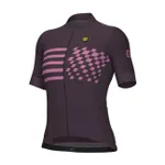 ALÉ Cyklistický dres s krátkym rukávom - PR-E PLAY - fialová ALÉ Cyklistický dres s krátkym rukávom - PR-E PLAY - fialová