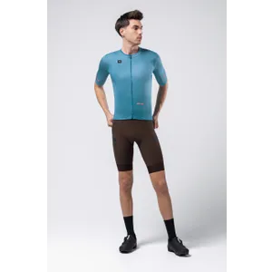 GOBIK Cyklistický dres s krátkym rukávom - STARK - svetlo modrá GOBIK Cyklistický dres s krátkym rukávom - STARK - svetlo modrá