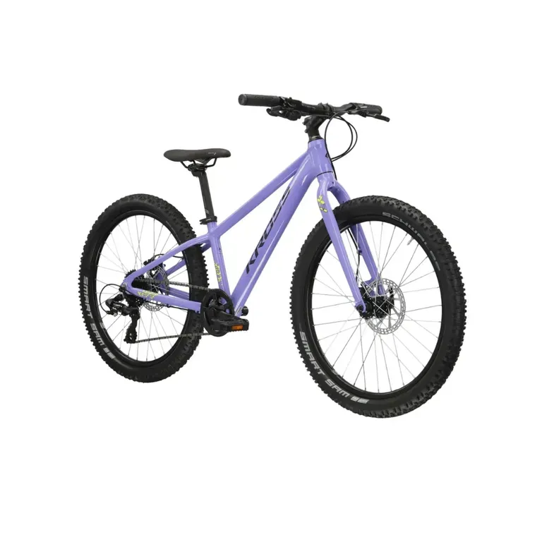 Kross LEA JR 2.0 24" 2025 fialová / čierna / lesk - S (12", 130-150 cm) Kross LEA JR 2.0 24" 2025 fialová / čierna / lesk - S (12", 130-150 cm)
