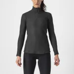 CASTELLI Cyklistické tričko s dlhým rukávom - COLD DAYS W 2ND LAYER - čierna CASTELLI Cyklistické tričko s dlhým rukávom - COLD DAYS W 2ND LAYER - čierna