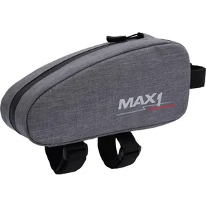 Šport a outdoor | Cyklistika | Cyklodoplnky | Tašky - MAX1 Top Tube – taška na na rám, sivá Šport a outdoor | Cyklistika | Cyklodoplnky | Tašky - MAX1 Top Tube – taška na na rám, sivá