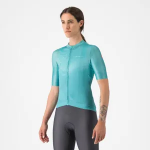CASTELLI Cyklistický dres s krátkym rukávom - FANTASIA - modrá CASTELLI Cyklistický dres s krátkym rukávom - FANTASIA - modrá