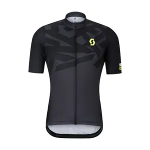 SCOTT Cyklistický dres s krátkym rukávom - RC ENDURANCE - čierna SCOTT Cyklistický dres s krátkym rukávom - RC ENDURANCE - čierna