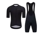 HOLOKOLO Cyklistický krátky dres a krátke nohavice - OCTOPUS - biela/čierna HOLOKOLO Cyklistický krátky dres a krátke nohavice - OCTOPUS - biela/čierna