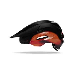 GIRO Cyklistická prilba - MONTARO PRO SPHERICAL - čierna/oranžová GIRO Cyklistická prilba - MONTARO PRO SPHERICAL - čierna/oranžová
