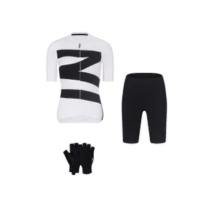 RIVANELLE Cyklistický mega set - MISSVELOAIRE - čierna/biela RIVANELLE Cyklistický mega set - MISSVELOAIRE - čierna/biela