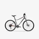 Trekingový bicykel - Trekingový bicykel Riverside 700 sivo-oranžový Trekingový bicykel - Trekingový bicykel Riverside 700 sivo-oranžový