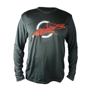 HAVEN Cyklistický dres s dlhým rukávom letný - NAVAHO LONG MTB - čierna/červená HAVEN Cyklistický dres s dlhým rukávom letný - NAVAHO LONG MTB - čierna/červená