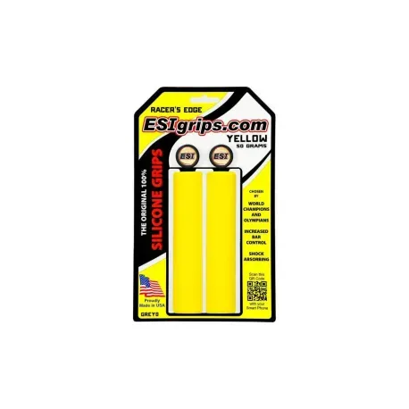 Rukoväte na riadidlá ESI Racers Edge Yellow Rukoväte na riadidlá ESI Racers Edge Yellow