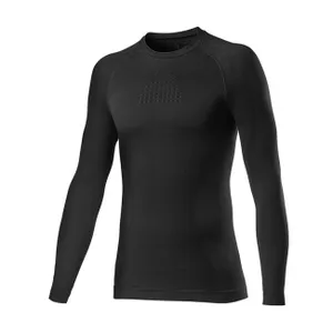 CASTELLI Cyklistické tričko s dlhým rukávom - CORE SEAMLESS - čierna CASTELLI Cyklistické tričko s dlhým rukávom - CORE SEAMLESS - čierna