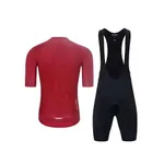 HOLOKOLO Cyklistický krátky dres a krátke nohavice - EYELET - bordová HOLOKOLO Cyklistický krátky dres a krátke nohavice - EYELET - bordová