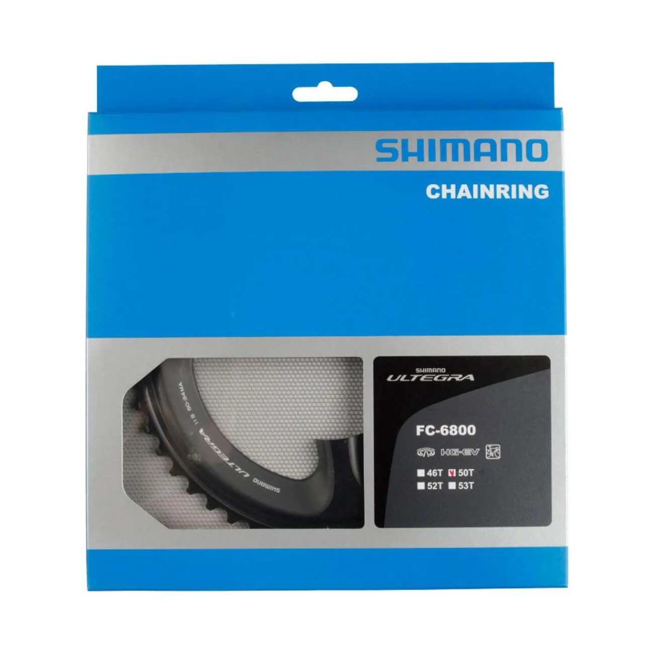 SHIMANO prevodník - ULTEGRA 6800 50 - čierna SHIMANO prevodník - ULTEGRA 6800 50 - čierna
