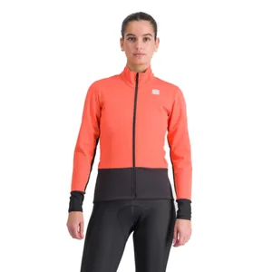 Dámska cyklistická bunda SPORTFUL Neo w softshell jacket, pompelmo Dámska cyklistická bunda SPORTFUL Neo w softshell jacket, pompelmo