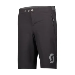 SCOTT Cyklistické nohavice krátke bez trakov - TRAIL 10 LS/FIT W/PAD JR - čierna SCOTT Cyklistické nohavice krátke bez trakov - TRAIL 10 LS/FIT W/PAD JR - čierna