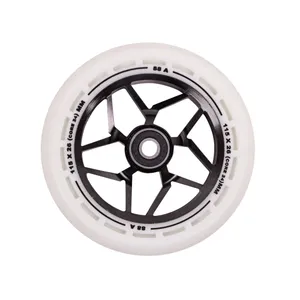 Kolieska LMT L Wheel 115 mm s ABEC 9 ložiskami čierno-biela Kolieska LMT L Wheel 115 mm s ABEC 9 ložiskami čierno-biela
