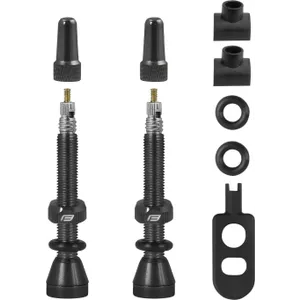 Šport a outdoor | Cyklistika | Cyklodoplnky | Pumpy - Force na bezdušový systém 2× FV 44 mm, čierny Šport a outdoor | Cyklistika | Cyklodoplnky | Pumpy - Force na bezdušový systém 2× FV 44 mm, čierny