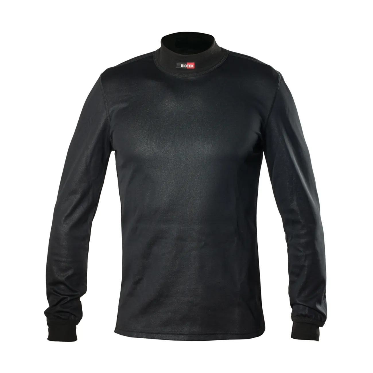 BIOTEX Cyklistické tričko s dlhým rukávom - WINDPROOF - čierna BIOTEX Cyklistické tričko s dlhým rukávom - WINDPROOF - čierna