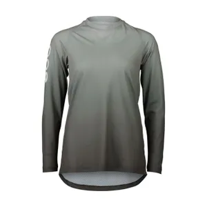 POC Cyklistický dres s dlhým rukávom letný - ESSENTIAL MTB LITE - šedá POC Cyklistický dres s dlhým rukávom letný - ESSENTIAL MTB LITE - šedá