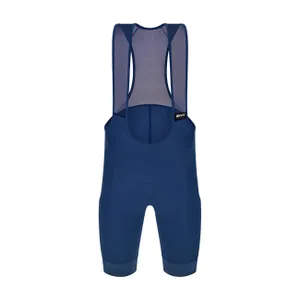 SANTINI Cyklistické nohavice krátke s trakmi - RTR - modrá SANTINI Cyklistické nohavice krátke s trakmi - RTR - modrá