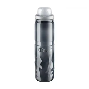 ELITE Cyklistická fľaša na vodu - ICE FLY 650ml - šedá ELITE Cyklistická fľaša na vodu - ICE FLY 650ml - šedá