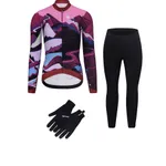 RIVANELLE Cyklistický mega set - SUNSET WINTER - ružová/čierna RIVANELLE Cyklistický mega set - SUNSET WINTER - ružová/čierna