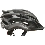 Cyklistická prilba RH+ 2in1, shiny anthracite metal shiny print honeycombe Cyklistická prilba RH+ 2in1, shiny anthracite metal shiny print honeycombe