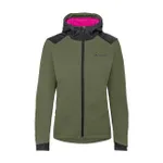 VAUDE Cyklistická vetruodolná bunda - QIMSA SOFTSHELL - zelená VAUDE Cyklistická vetruodolná bunda - QIMSA SOFTSHELL - zelená