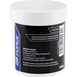 Šport a outdoor | Cyklistika | Čistiace a mazacie prostriedky | Vazelíny - Force Biela plastická vazelína s PTFE 100 g Šport a outdoor | Cyklistika | Čistiace a mazacie prostriedky | Vazelíny - Force Biela plastická vazelína s PTFE 100 g