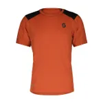 SCOTT Cyklistický dres s krátkym rukávom - DEFINED TECH SS - oranžová SCOTT Cyklistický dres s krátkym rukávom - DEFINED TECH SS - oranžová