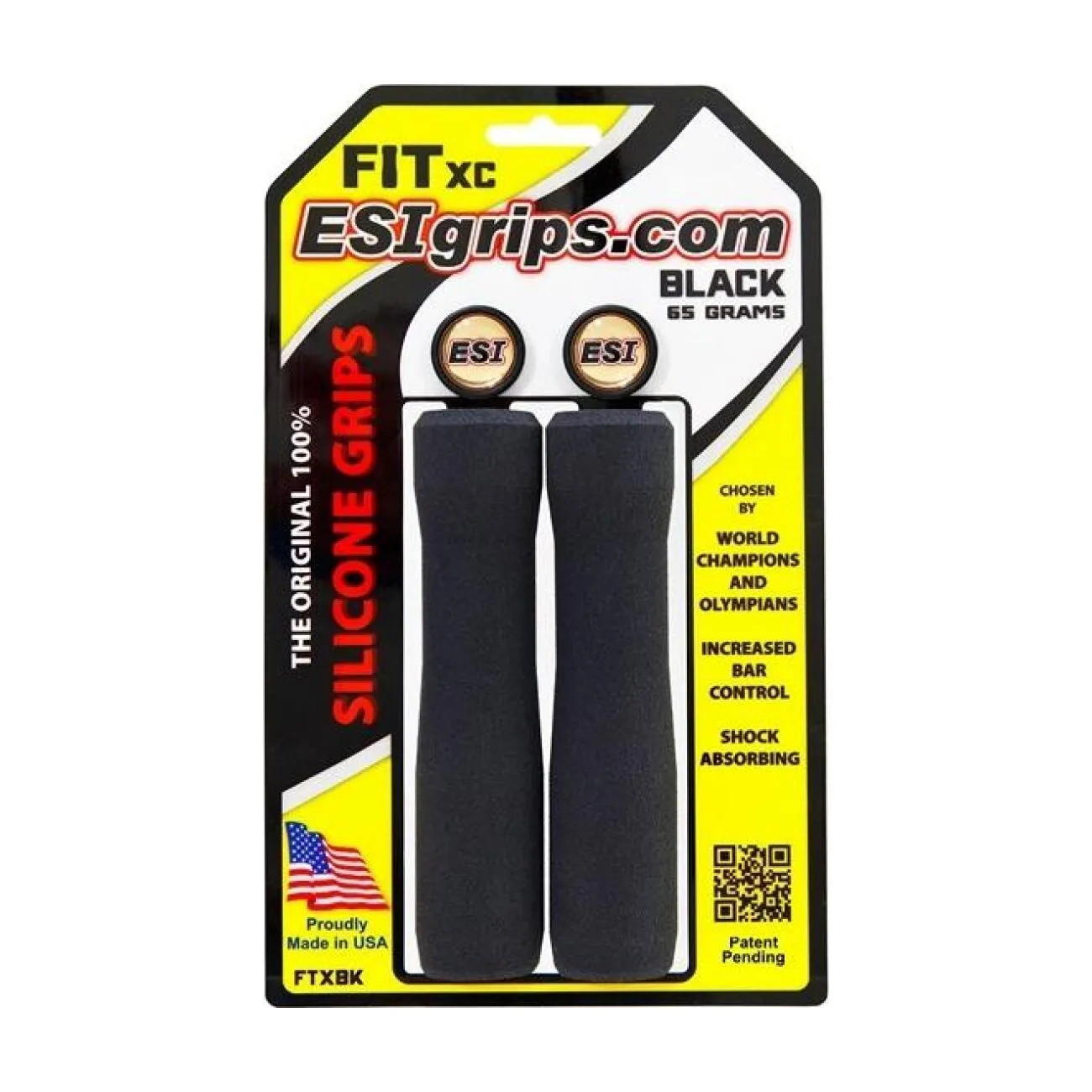 ESIGRIPS gripy - ESI FIT XC - čierna ESIGRIPS gripy - ESI FIT XC - čierna